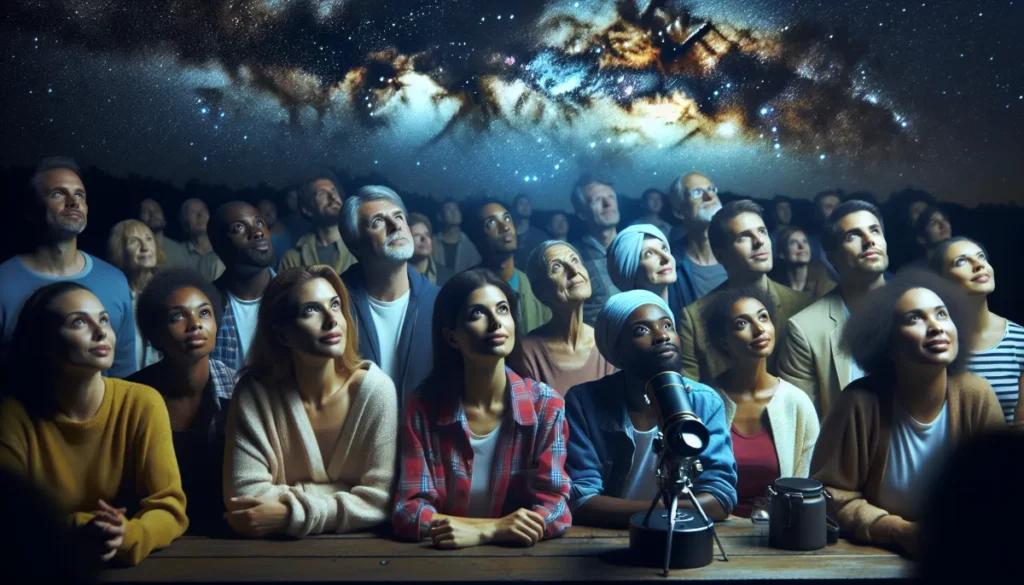 Amateur Astronomers at Star Parties