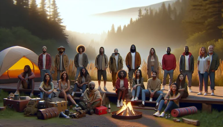 Camping Trip Strangers