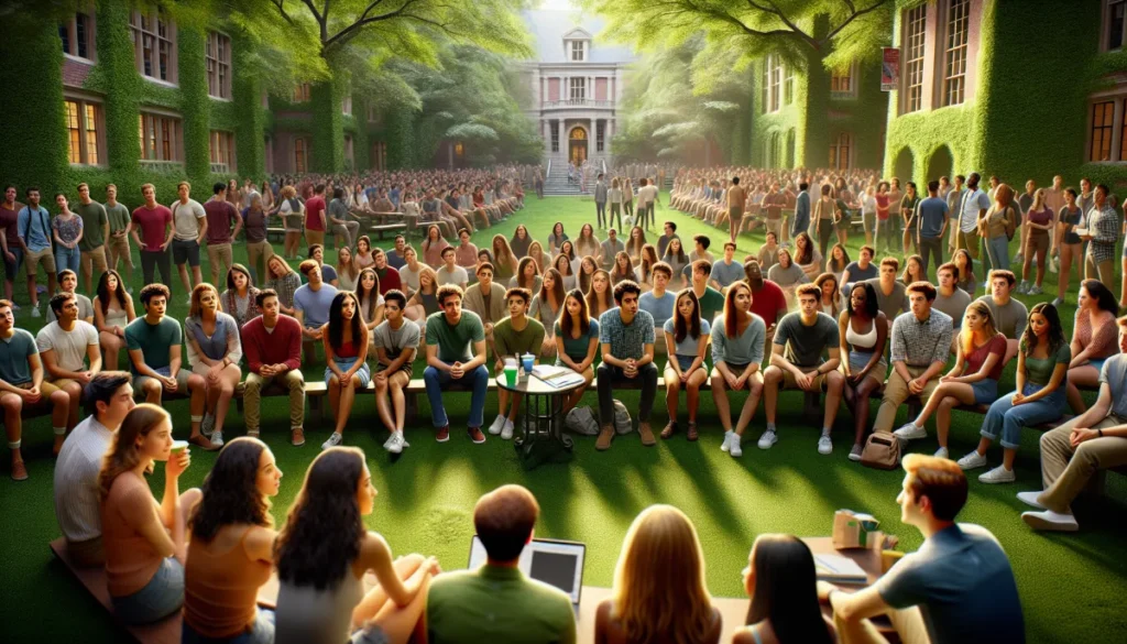 New College Freshmen at Orientation
